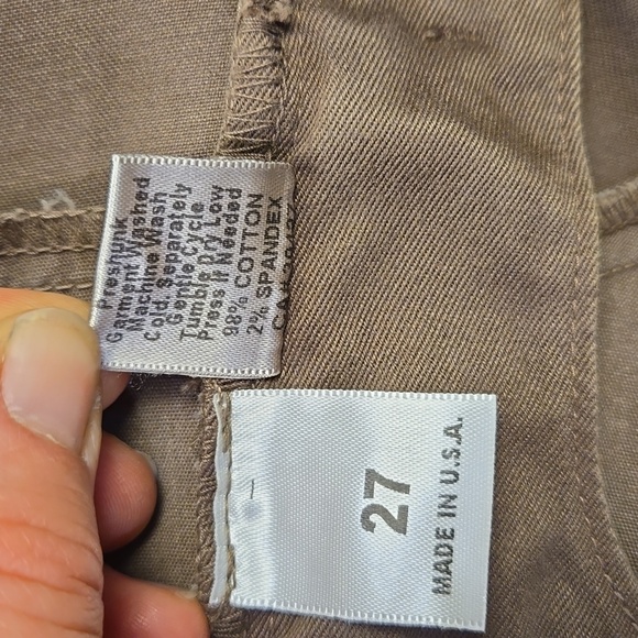 Sanctuary tan khaki bell bottom flare pants, size 27 - Picture 10 of 10